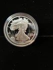 1991-S Proof American Silver Eagle Dollar $1 Box & COA US Mint OGP .999 1oz