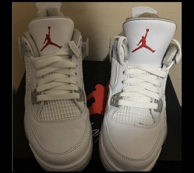 Nike Air Jordan 4 Retro ''White Oreo'' 7Y