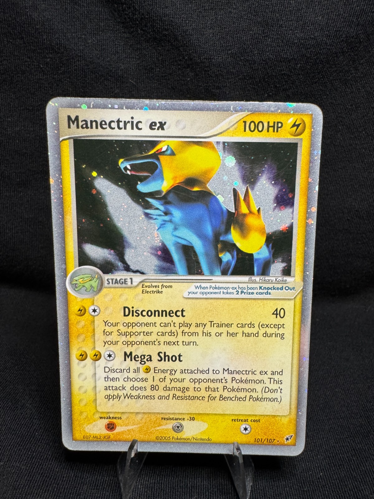 Manectric ex 101/107 EX Deoxys Holo 2005