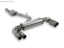 Remus Sportauspuffanlage Audi S3 8V und Sportback je 2x84mm Street Race rund