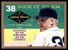 2013 Hometown Heroes Defining Moments Bronze #DM12 Curt Schilling Red Sox