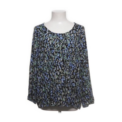 Designed by 2-Biz, Bluse, Größe: XL, Schwarz/Blau/Grün/Grau #z9l