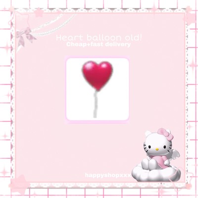 Adopt me OLD toys Heart balloon CHEAP PRICES pet, pets, pet wear, toys