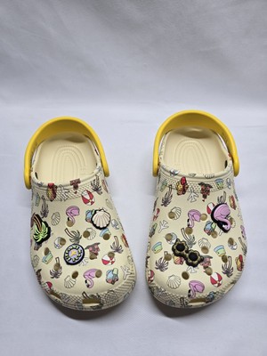 KIDS CROCS Spring Break Printed CLASSIC CLOG Size JR 2