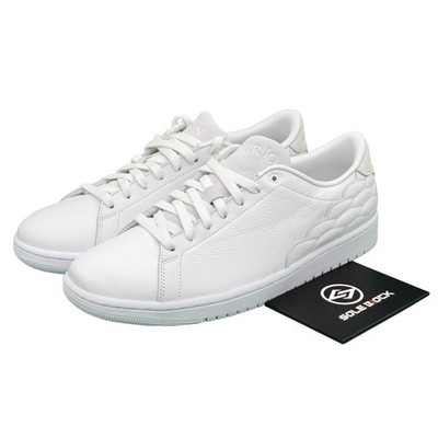 Nike Air Jordan 1 Centre Court White on White Retro Sneakers  DJ2756-100