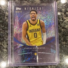 Topps Midnight Tyrese Haliburton #15 Basketball Indiana Pacers 2025-26 /12