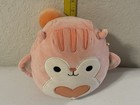 Squishmallows Gabourey the Coral Flying Squirrel Valentine's Plush 7.5” Used — photo 2