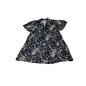 lily of the valley mini dress L*Space Stay Golden Lily Of The Valley Tie Front Cutout Ruffled Mini Dress M