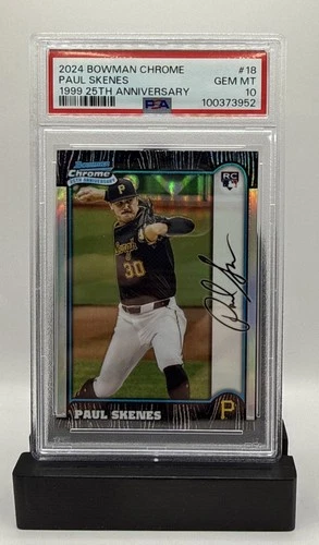 2024 Bowman Chrome - 1995 25th Anniversary Paul Skenes (PSA 10) (RC)