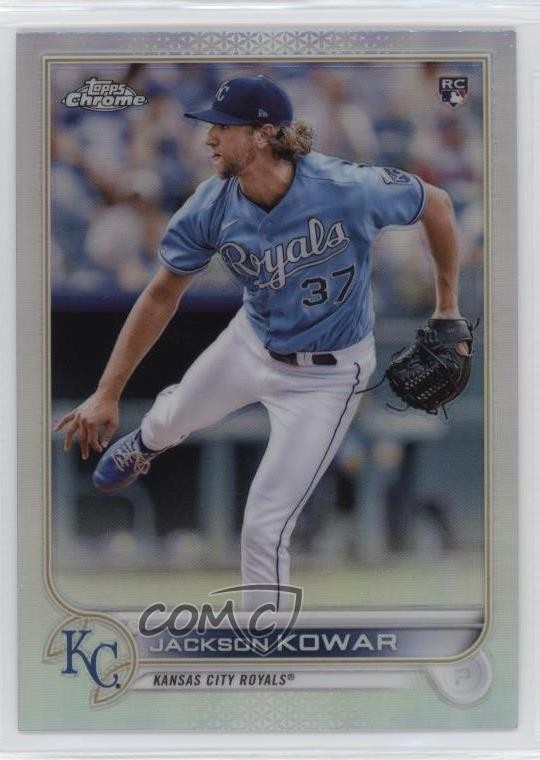 2022 Topps Chrome Refractor Jackson Kowar #188 00jz