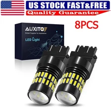 8PCS 32W CANBUS 3157 3156 Reverse LED Backup Turn Light Signal Light DRL USA