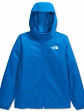 The North Face Boy  s Jacket Size Small 7/8 Youth Blue Zip Up Windbreaker