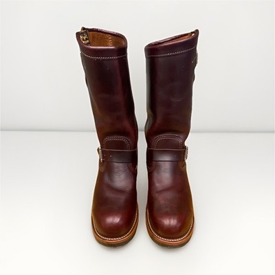 Chippewa 1901M04 Men s Brown Leather Engineer Boots US 9.5 EE Steel Toe