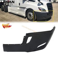 2018+ Freightliner Cascadia Bumper Assembly Outer W/Fog Light Hole Left Side