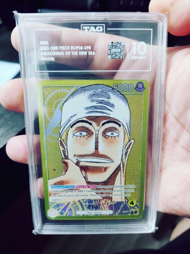 Enel (Alternate Art) graded TAG 10 for sale on eBay