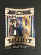 2025 Panini Select - Select Numbers Michael Penix Jr. #1