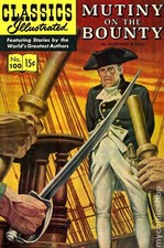 Classics Illustrated 100 Mutiny on the Bounty #8A GD/VG 3.0 1966 Stock Image