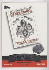 2004 Topps Boston Red Sox vs Brooklyn Robins Wilbert Robinson #FC1916 HOF 4ud