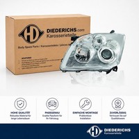 Hauptscheinwerfer Links Diederichs 6624181 FÜR Toyota Frontscheinwerfer