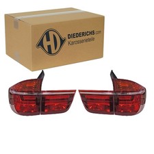 DIEDERICHS HD TUNING LED RÜCKLEUCHTEN KLARGLAS ROT passend für BMW X5 | 1291997