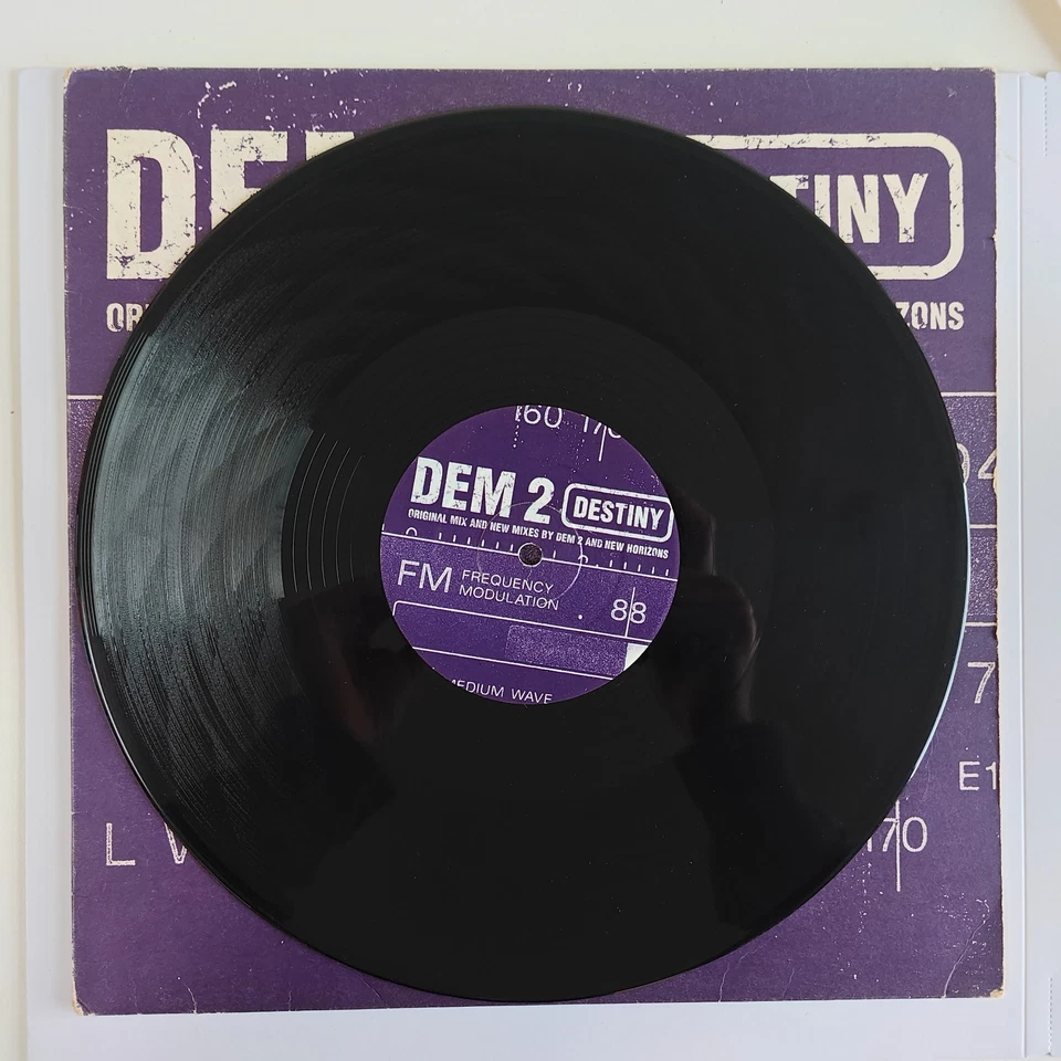 DEM 2 - DESTINY 12” VINYL RECORD UK GARAGE UKG DJ LOCKED ON VGC - Image 2 of 3