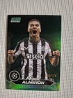 2024 Topps Stadium Club Chrome UCC Green Refractor /150 Miguel Almiron Newcastle