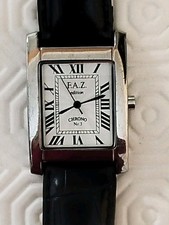 F.A.Z. Chrono No. 1, Unisex Quartz Watch, Working, New Battery