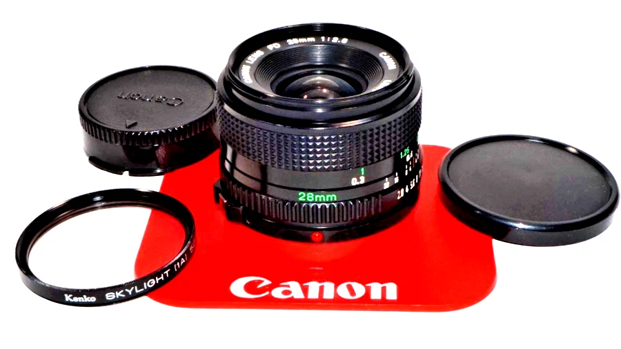 Vivitar 28mm F/2.8 Wide Angle Lens Canon FD Mount for A-1 AE-1 and