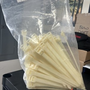 Panduit 100pc Natural Nylon 9" by 2” thick Cable Tie PLT2EH-C