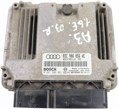 Audi A3 S3 8P 2004 Benzin Motorsteuergerät -modul 03C906056AE 85kW RRC12203