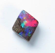 Australian Boulder Opal 0.60ct Natural Queensland Stone.