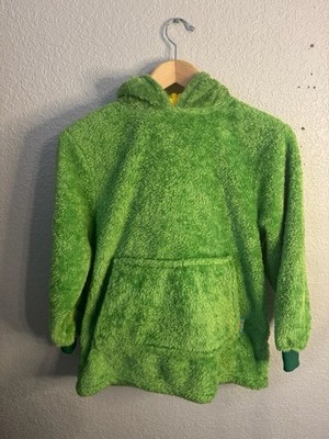 Huggle Pets Green Dinosaur Turns Into Hoodie Sweatshirt Sweater Kids