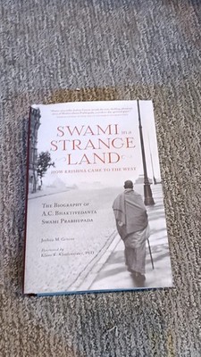 Swami in a Strange Land Greene Hardcover Biography of A.C. Bhaktivedanta [VG]