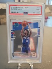 2020-21 Panini Donruss Optic Rated Rookie Tyrese Maxey #171 PSA 9 Mint 🔥