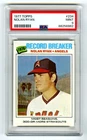 NOLAN RYAN~1977 TOPPS '76 STRIKEOUT RECORD BREAKER PSA-9 MINT BASEBALL CARD #234