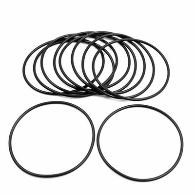 10pcs Black Universal Nitrile Rubber O-Ring Seals Gasket for Car 100 x 3.6mm  *q
