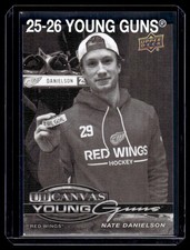 2025-26 UD Canvas Black Young Guns Nate Danielson RC (SimMoy)