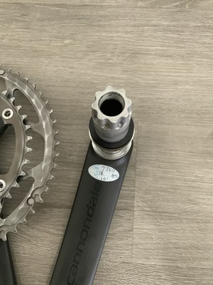 CANNONDALE HOLLOWGRAM SI CARBON CRANKSET 170 MM 53-39 TOOTH 10 OR
