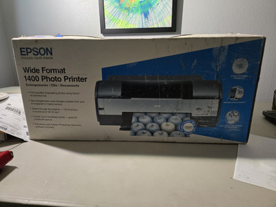 Epson Stylus Photo 1400 Digital Photo Inkjet Printer. C11C655001. New Open Box