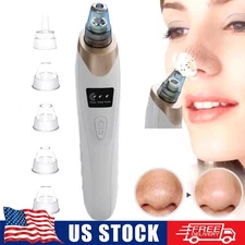 Electric Blackhead Remover Pore Vacuum Suction Diamond Dermabrasion Face Cleaner