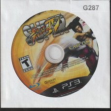 Street Fighter IV Sony PlayStation 3 Used Video Game Only Sleeved No Case