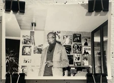 ELVIN JONES 5 Photos at Blue Note Office, 4/8/1968