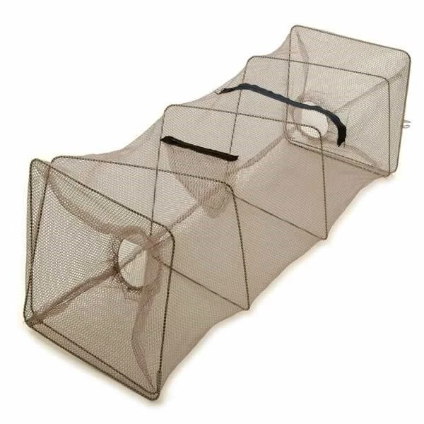 KÖDERFISCHREUSE mit Futterfach Reuse Aalreuse Krebsreuse Verschiedene Modelle - Bild 4 von 4