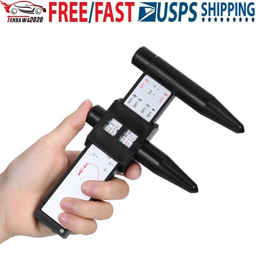 WHEEL RIM BOLT CIRCLE PATTERN SLIDING MEASURING TOOL GAUGE 4 5 6 8 LUG PCD RULER