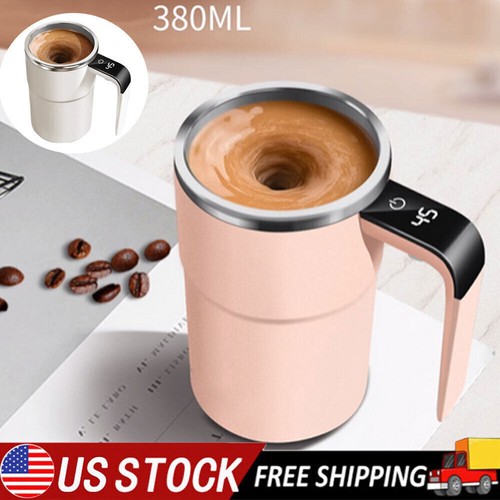 Automatic Magnetic Electric Self Stirring Mug Cup Mixing Coffee Milk Beer Tea - Picture 5 of 20