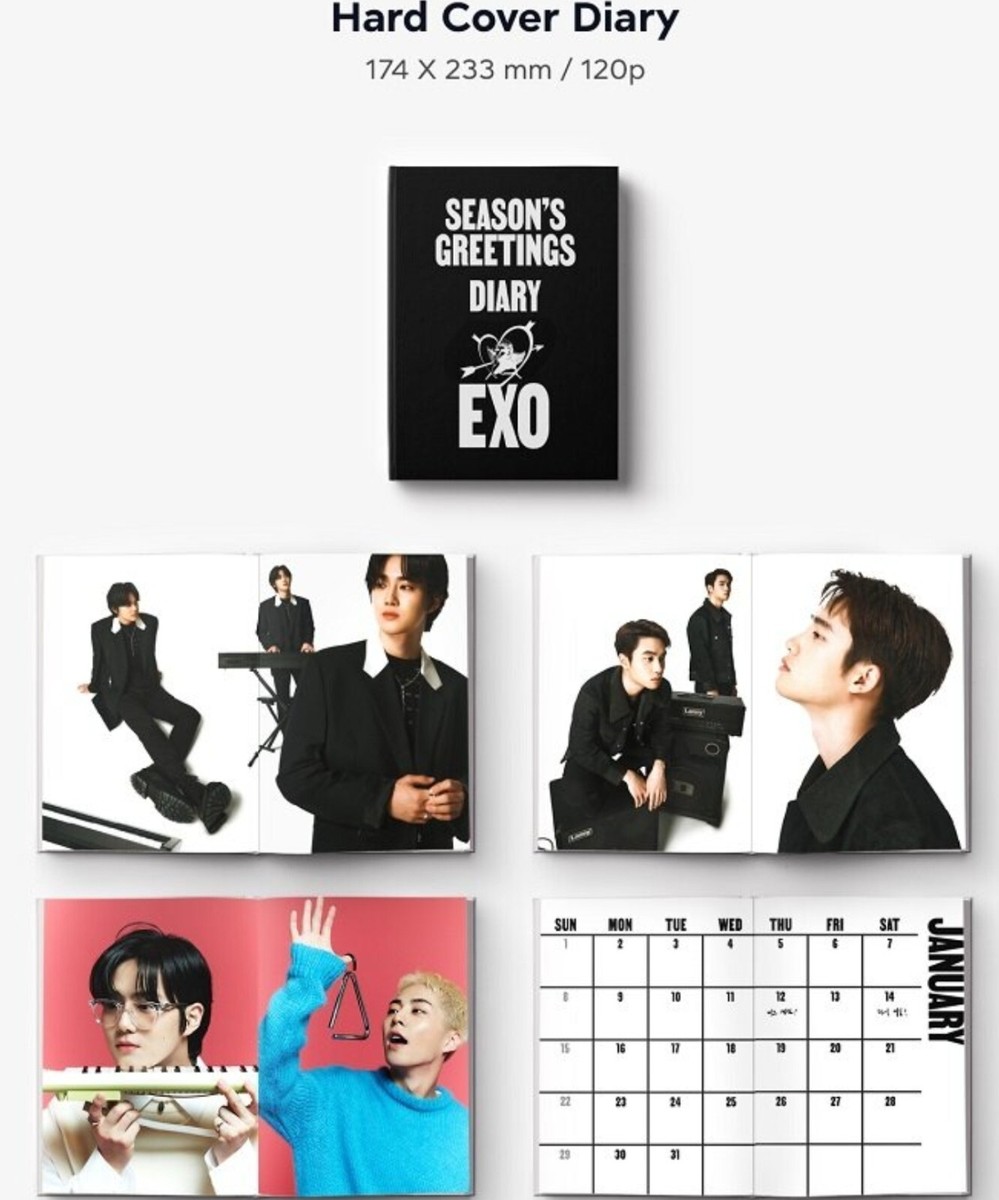 EXO - EXO シーグリ　2023 SMTOWN トレカ　カード　１２枚　セット　特典 EXO Official 2023 Season's Greetings official | eBay