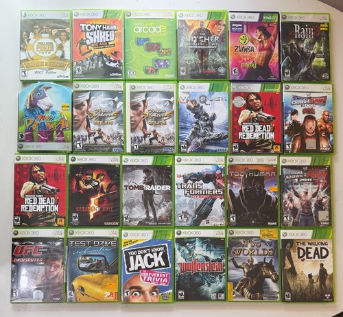 25 Xbox 360 Games Lot - NIB, New, CIB, Transformers War for Cybertron, Tekken 6 - Picture 2 of 24
