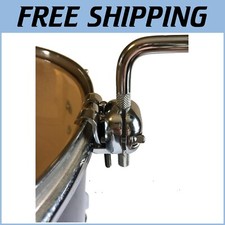 Stylish Metal Clamp for Cowbell and Percussion Instruments - Lightweight Design