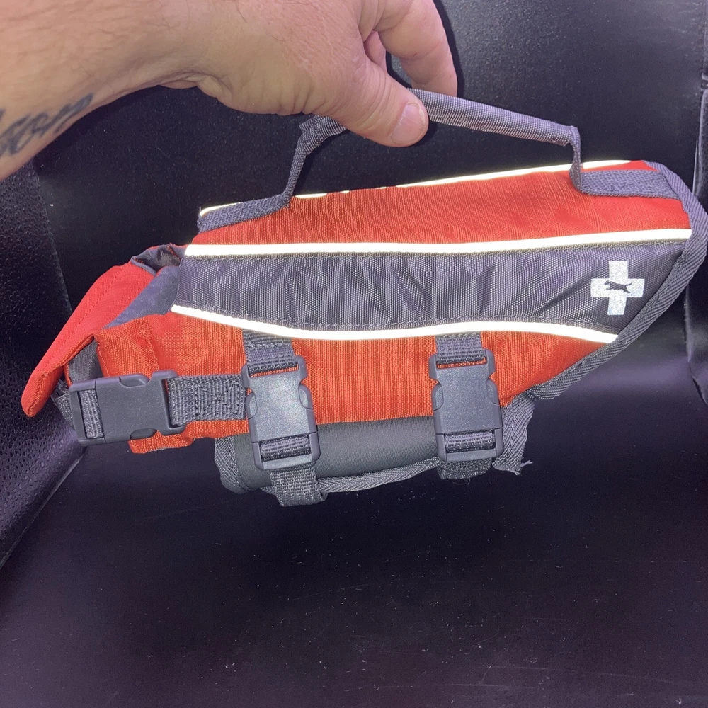 Dog Harness, No-Pull Reflective Dog Vest, Breathable X-Small (Pack of 1) Orange