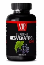 All the health benefits - RESVERATROL Supreme - Lower blood sugar levels - 1 B